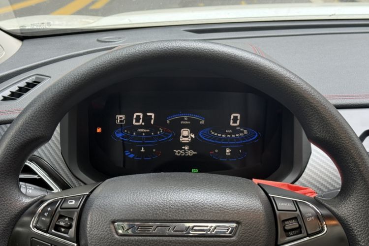 Used Venucia T60 2020 1.6L CVT Smart Drive Version China VI Standard Odometer Close Up