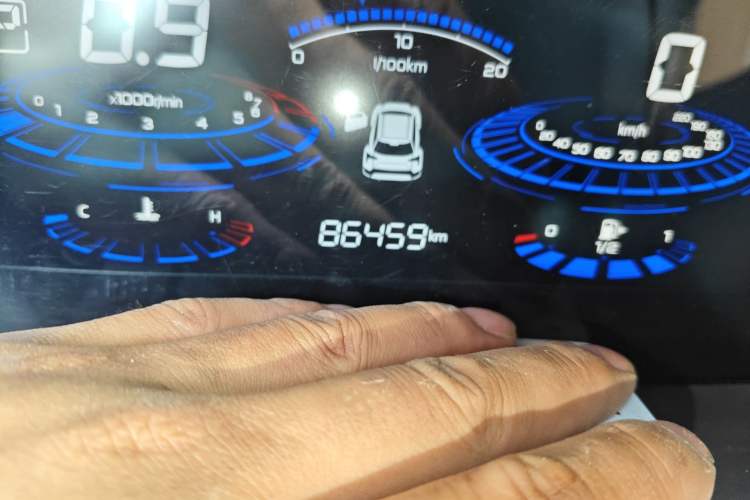Used Venucia T60 2020 1.6L CVT Smart Drive Version China VI Standard Odometer Close Up
