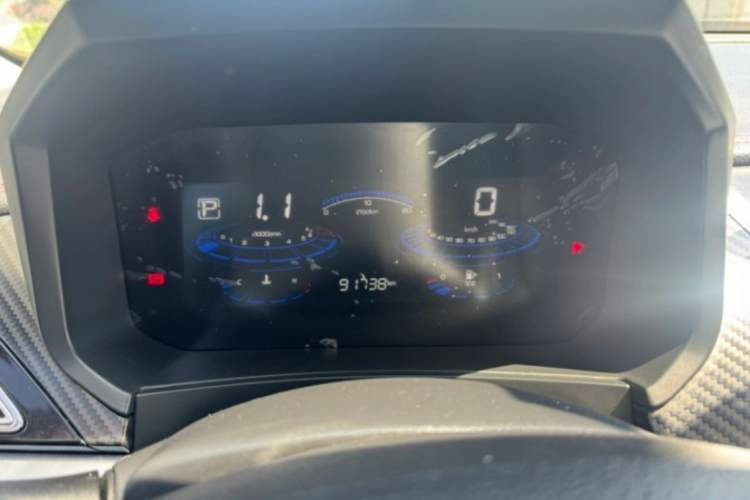 Used Venucia T60 2020 1.6L CVT Smart Drive Version China VI Standard Odometer Close Up