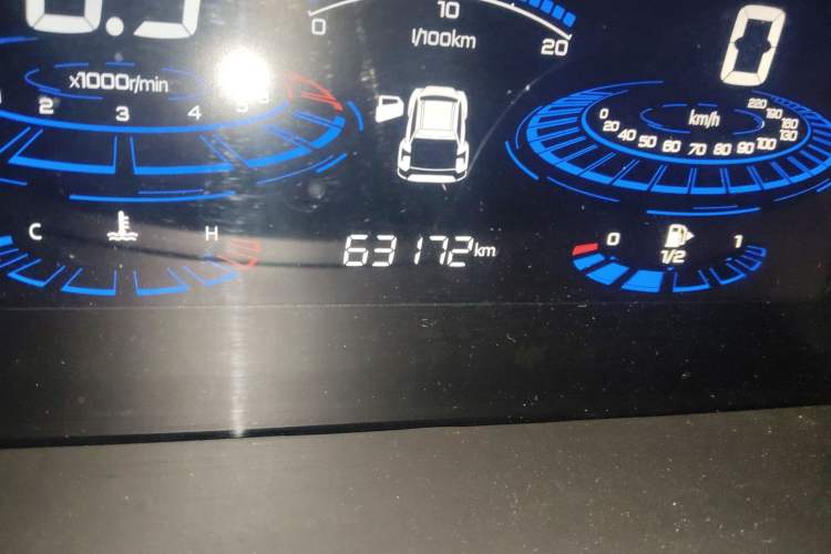 Used Venucia T60 2020 1.6L Manual Smart Vision Version China VI Standard Odometer Close Up