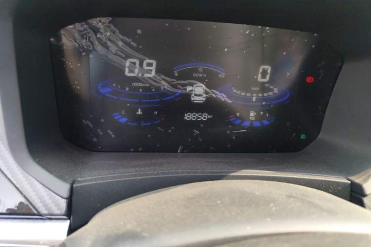 Used Venucia T60 2020 1.6L Manual Smart Vision Version China VI Standard Odometer Close Up