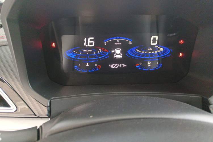 Used Venucia T60 2020 1.6L Manual Smart Vision Version China VI Standard Odometer Close Up