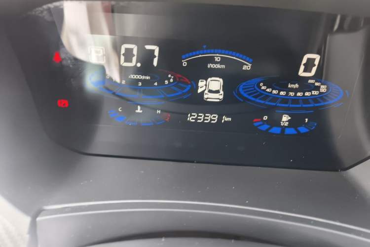 Used Venucia T60 2020 1.6L CVT Smart Drive Version China VI Standard Odometer Close Up