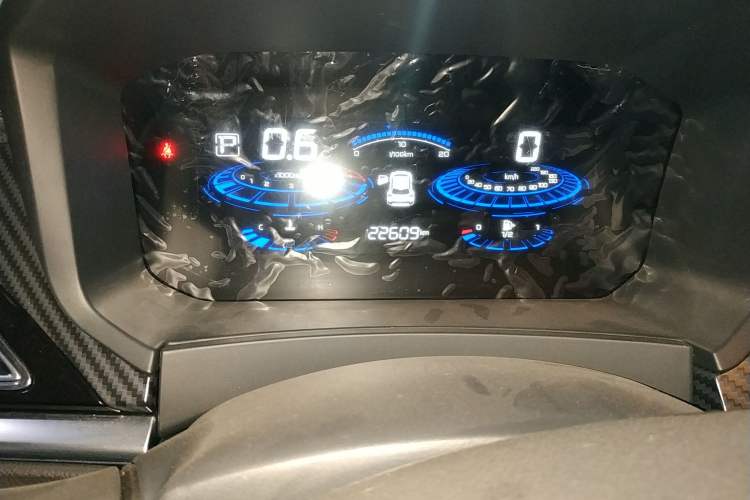 Used Venucia T60 2020 1.6L CVT Smart Drive Version China VI Standard Odometer Close Up