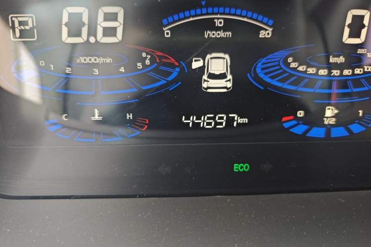 Used Venucia T60 2020 1.6L CVT Smart Drive Version China VI Standard Odometer Close Up
