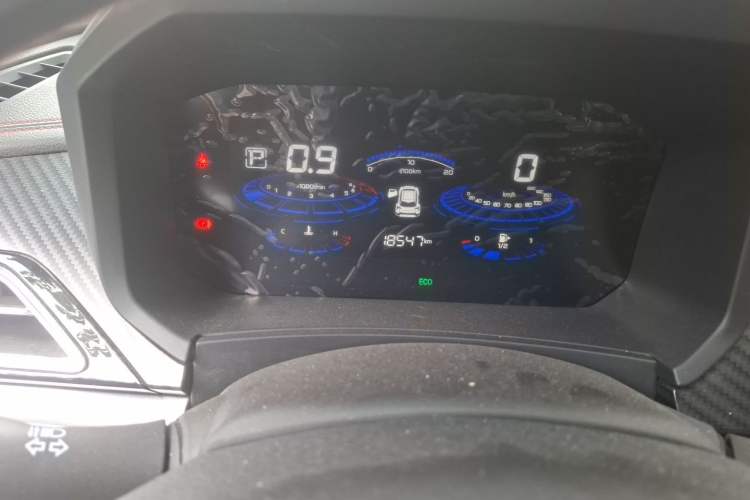 Used Venucia T60 2020 1.6L CVT Smart Drive Version China VI Standard Odometer Close Up