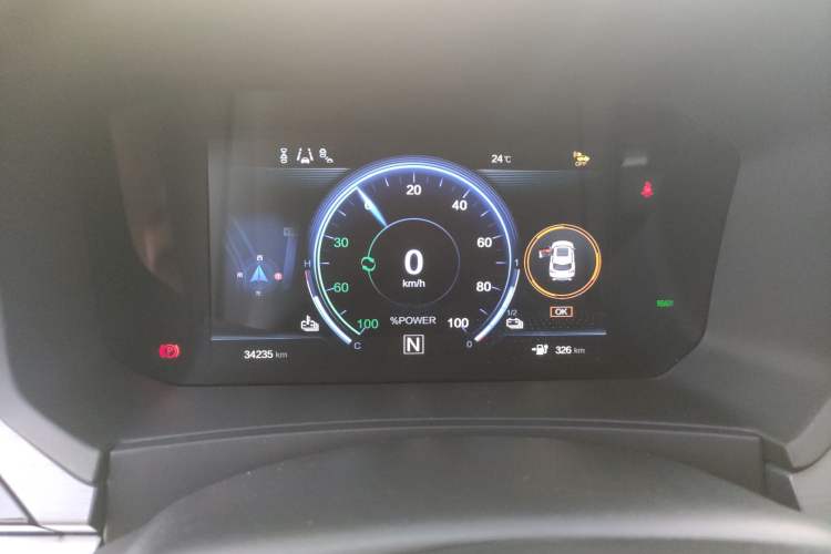 Used Venucia T60EV 2020 AI Flagship Model Instrument Cluster