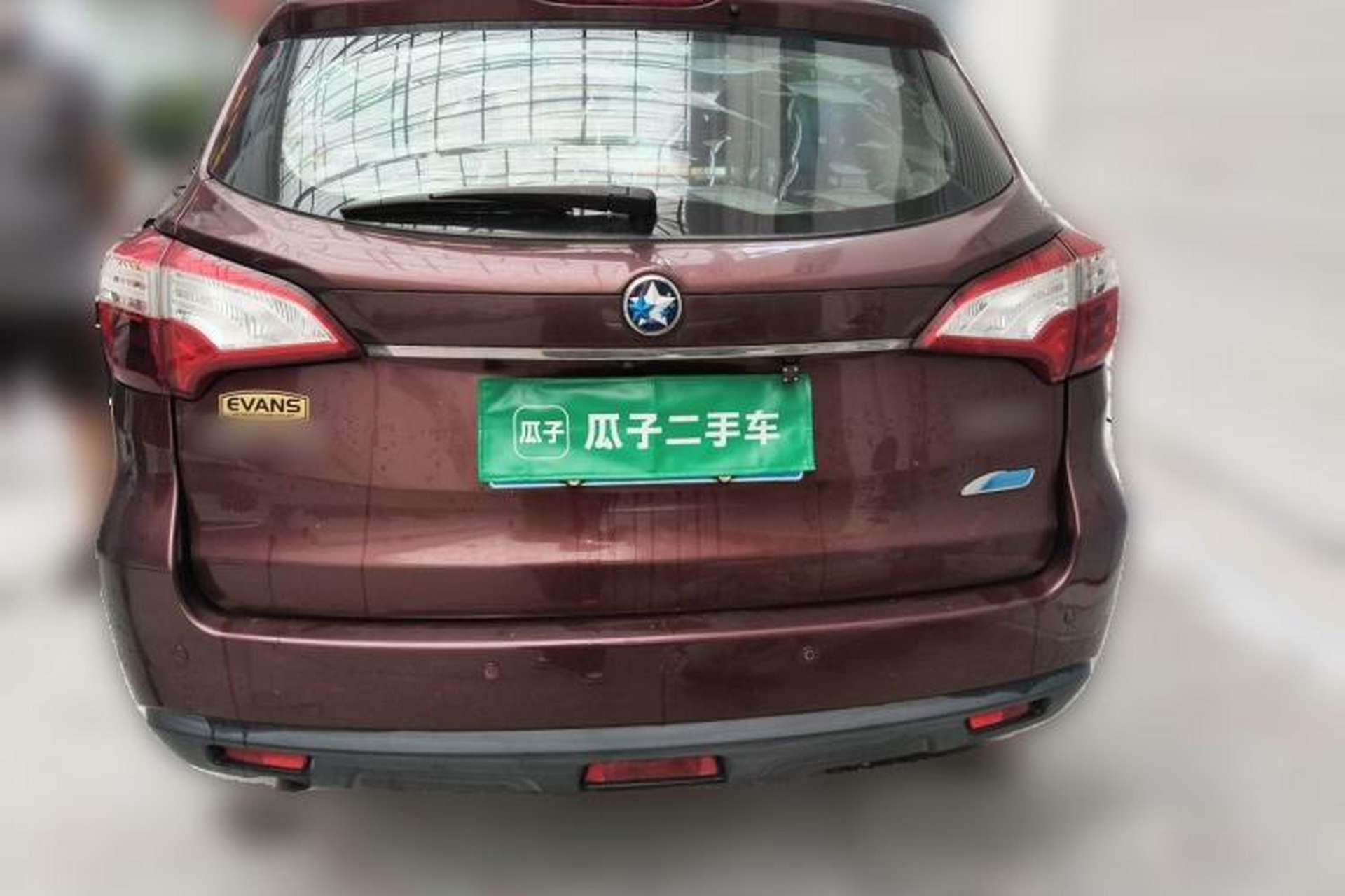 Used Venucia T70 2015 2.0L CVT Smart Edition Rear
