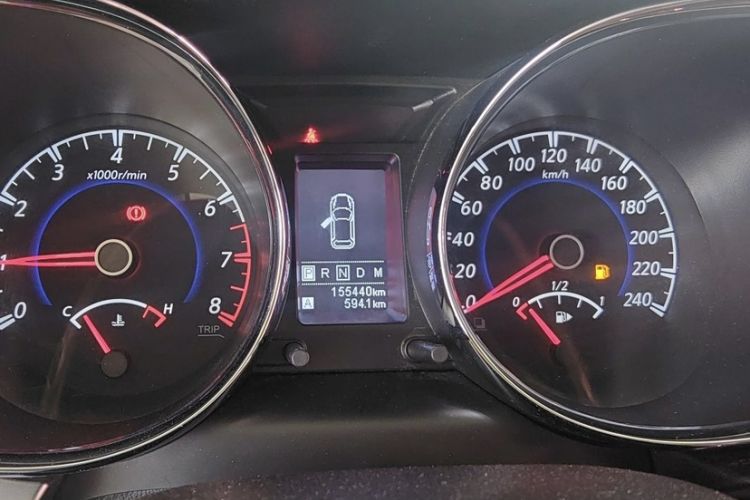 Used Venucia T70 2016 2.0L CVT Smart Choice Edition Odometer Close Up
