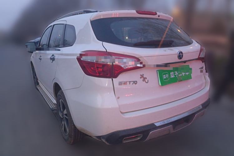 Used Venucia T70 2016 1.6L Manual Ruixing Edition Rear Left 45 Deg