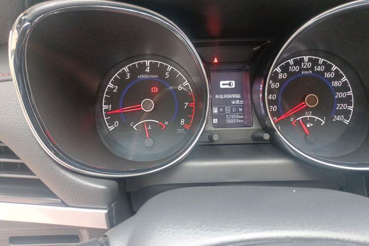 Used Venucia T70 2018 2.0L CVT Smart Enjoyment Version Odometer Close Up