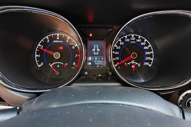 Used Venucia T70 2018 2.0L CVT Smart Enjoyment Version Odometer Close Up