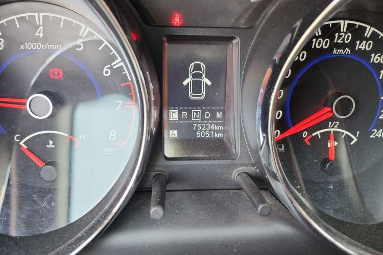 Used Venucia T70 2018 2.0L CVT Smart Enjoyment Version Odometer Close Up