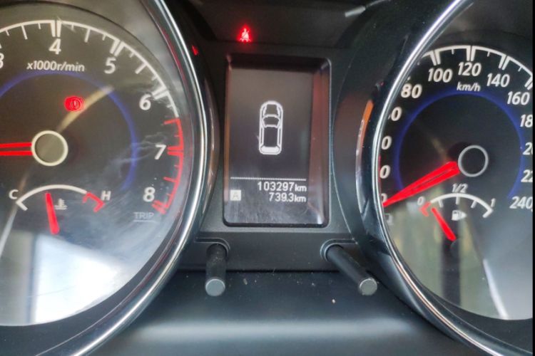 Used Venucia T70 2018 1.6L Manual Enjoyment Edition Odometer Close Up