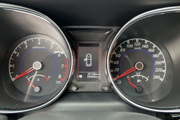 Used Venucia T70 2018 1.4T Manual Enjoyment Edition Odometer Close Up