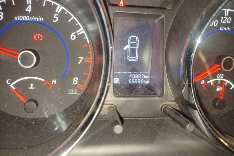 Used Venucia T70 2018 1.6L Manual Enjoyment Edition Odometer Close Up