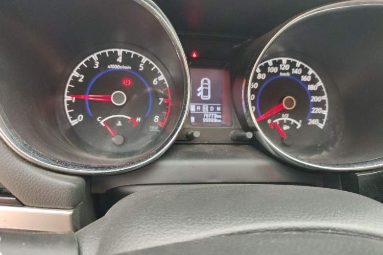 Used Venucia T70 2018 2.0L CVT Smart Enjoyment Version Odometer Close Up