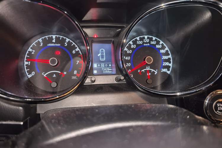 Used Venucia T70 2018 2.0L CVT Smart Enjoyment Version Odometer Close Up