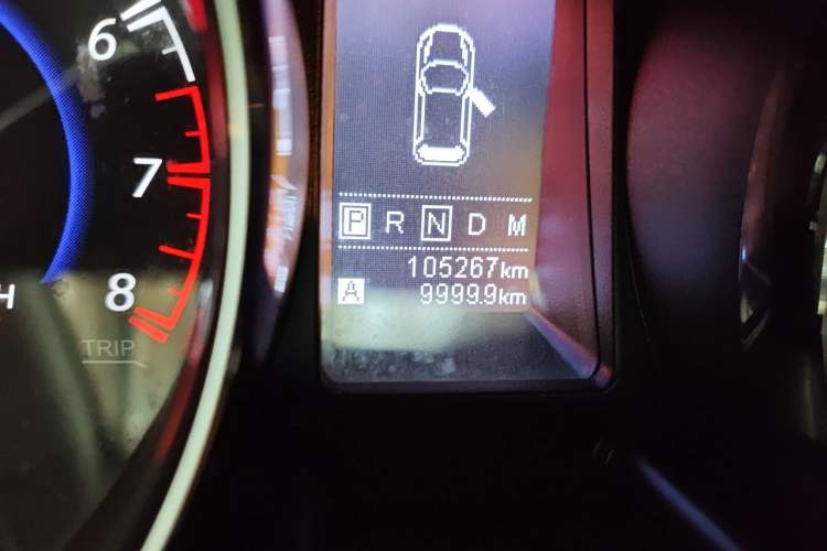 Used Venucia T70 2018 2.0L CVT Smart Enjoyment Version Odometer Close Up