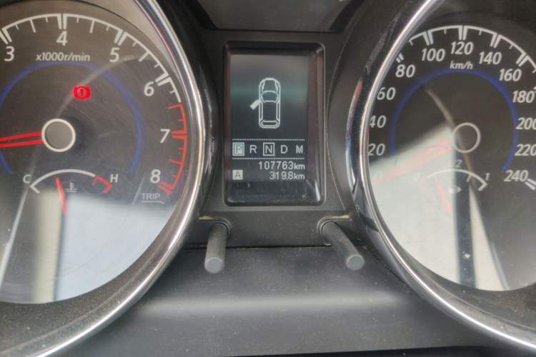 Used Venucia T70 2018 2.0L CVT Smart Enjoyment Version Odometer Close Up