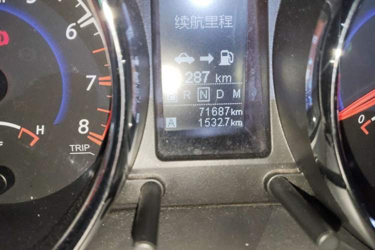 Used Venucia T70 2018 2.0L CVT Smart Enjoyment Version Odometer Close Up