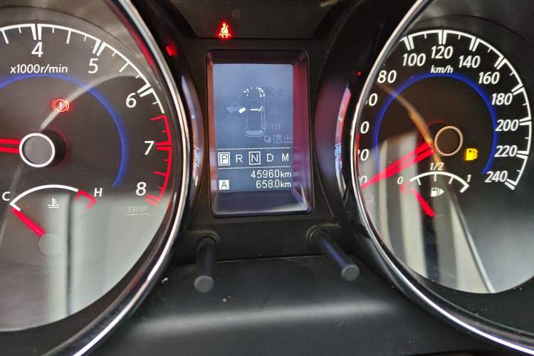 Used Venucia T70 2019 2.0L CVT Enjoy Edition China V Standard Odometer Close Up