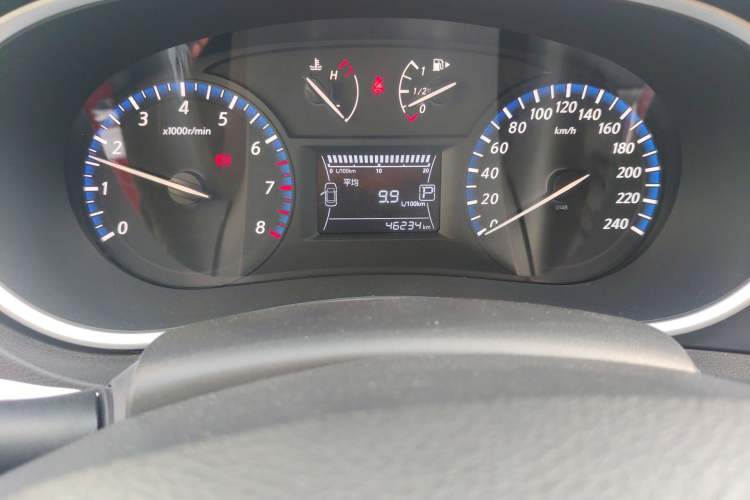 Used Venucia T90 2017 2.0L CVT Smart Edition Odometer Close Up
