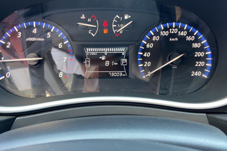 Used Venucia T90 2017 2.0L CVT Smart Edition Odometer Close Up