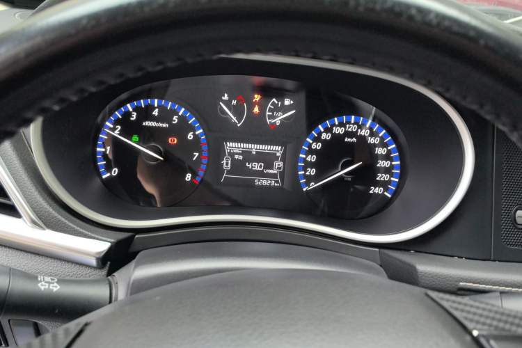 Used Venucia T90 2017 2.0L CVT Smart Edition Odometer Close Up