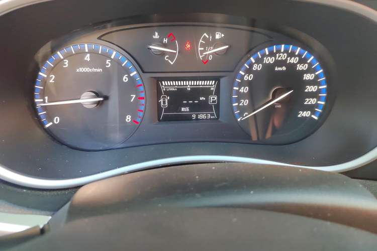 Used Venucia T90 2017 2.0L CVT Smart Edition Odometer Close Up