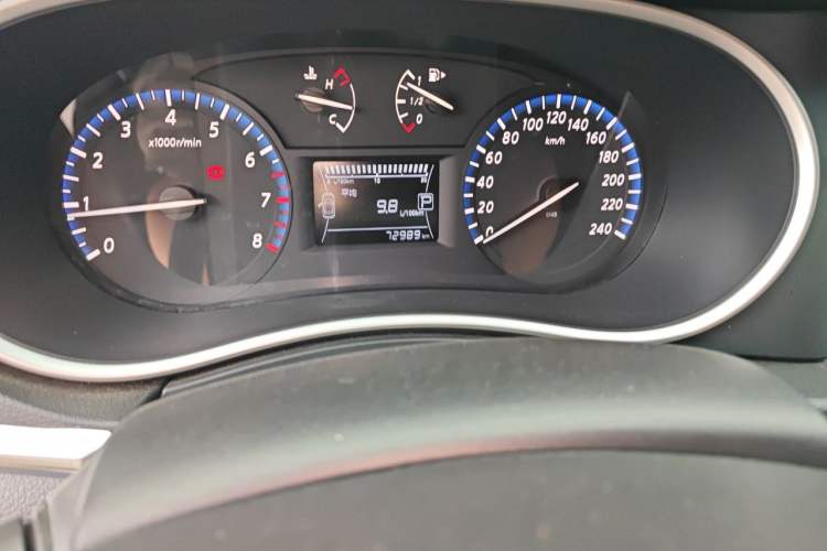 Used Venucia T90 2017 2.0L CVT Smart Edition Odometer Close Up