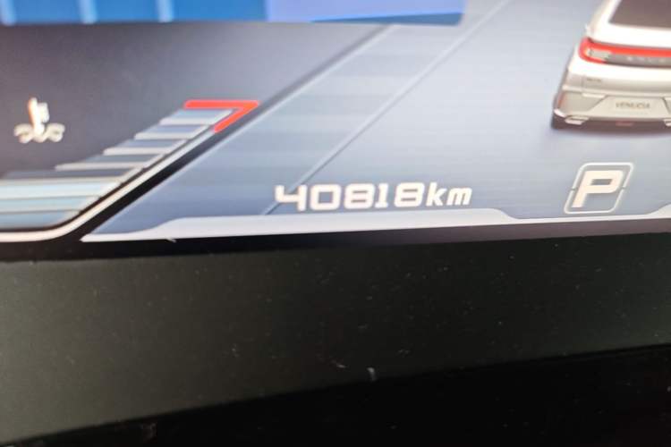 Used Venucia T90 2020 2.0L CVT Smart Connect & Smooth Drive Edition Odometer Close Up