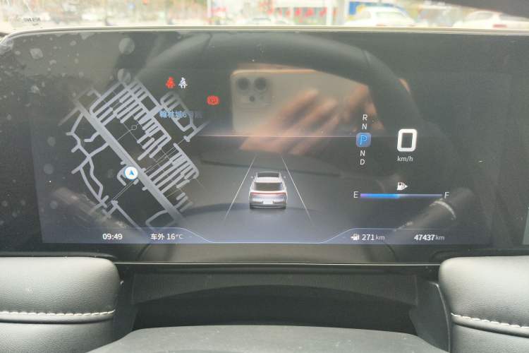 Used Venucia V 2021 260T Idol Edition Odometer Close Up