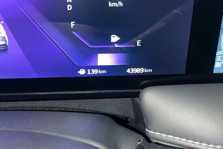 Used Venucia V 2021 260T Idol Edition Odometer Close Up