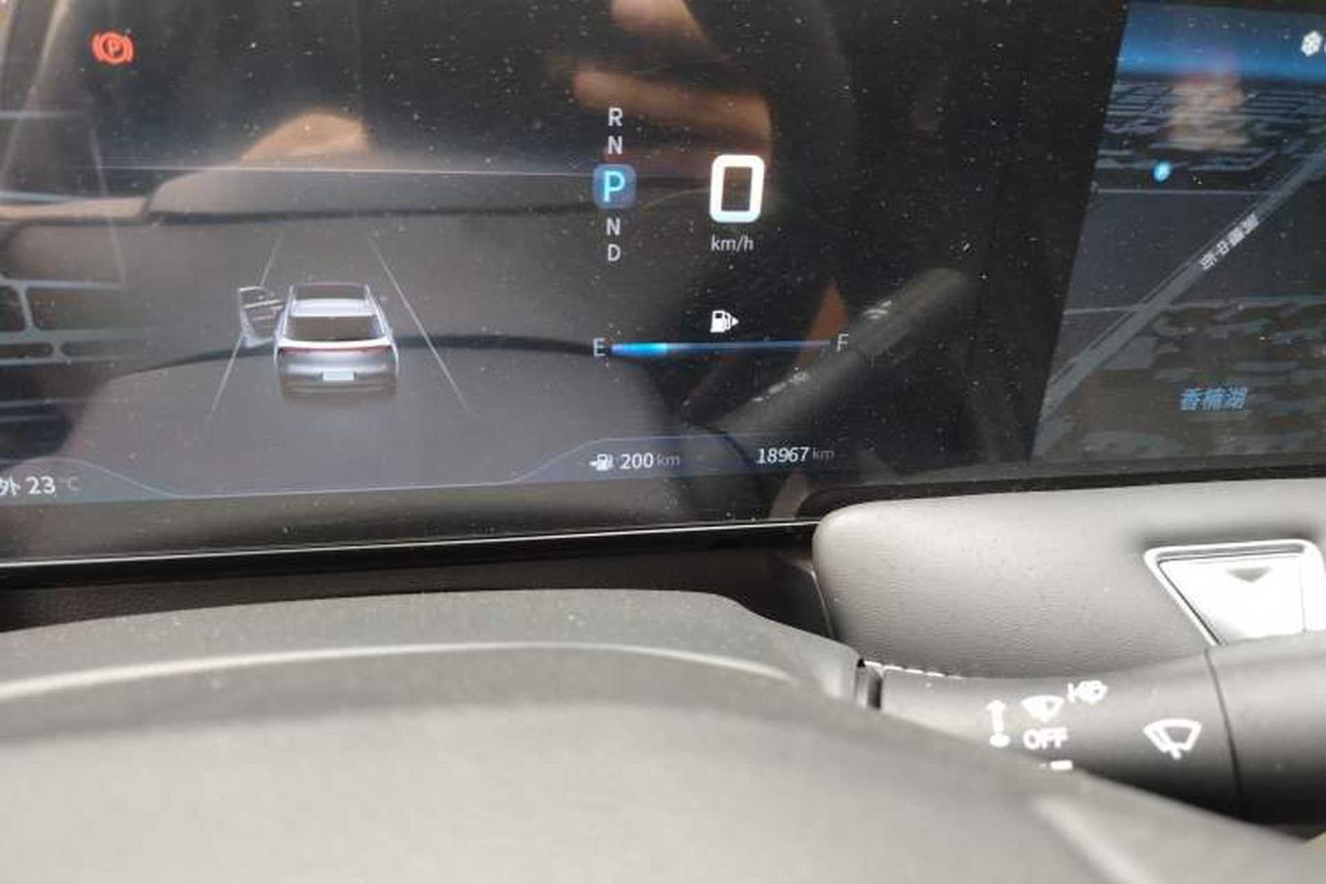 Used Venucia V 2021 260T Idol Edition Odometer Close Up