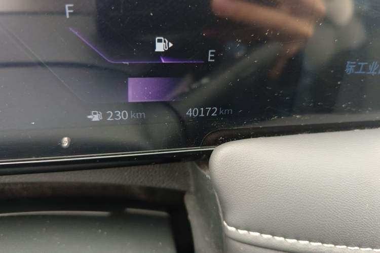 Used Venucia V 2021 260T Idol Edition Odometer Close Up