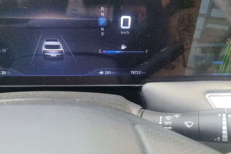 Used Venucia V 2021 260T Idol Edition Odometer Close Up