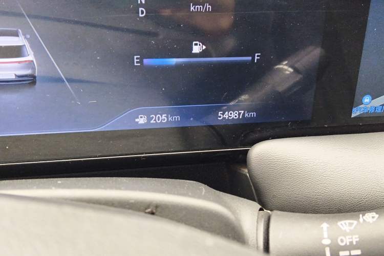 Used Venucia V 2021 260T Idol Edition Odometer Close Up