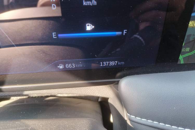Used Venucia V 2021 260T Idol Edition Odometer Close Up
