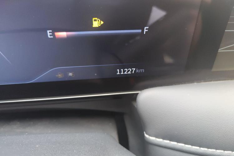 Used Venucia V 2021 260T Tianwang Edition Odometer Close Up