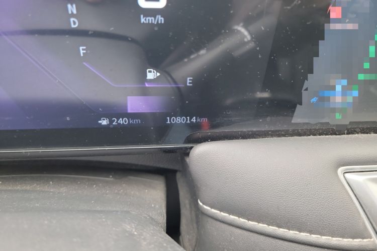 Used Venucia V 2021 260T Tianwang Edition Odometer Close Up