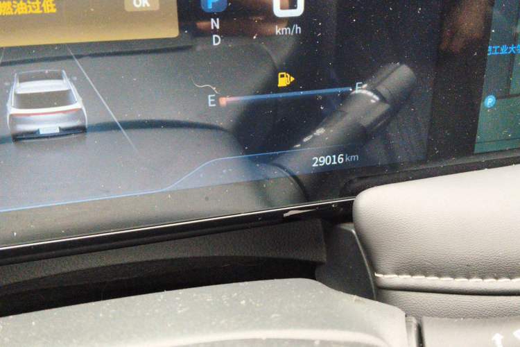 Used Venucia V 2021 260T Idol Edition Odometer Close Up