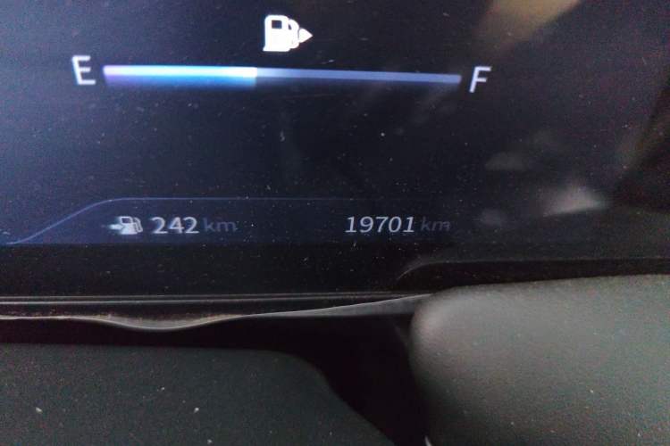 Used Venucia V 2023 260T Black Horse Edition Pro Odometer Close Up