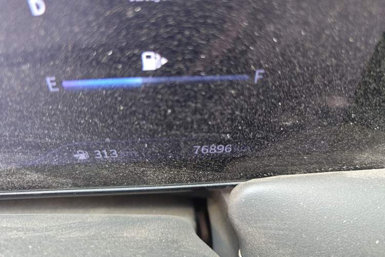 Used Venucia V 2023 260T Tianwang Edition Pro Odometer Close Up