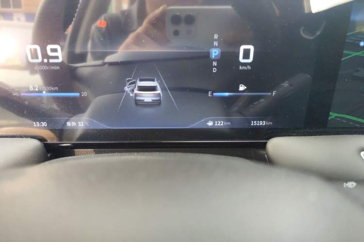 Used Venucia V 2023 260T Idol Edition Pro Odometer Close Up
