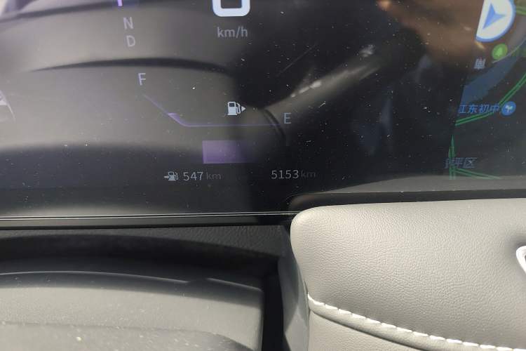 Used Venucia V 2023 260T Idol Edition Pro Odometer Close Up