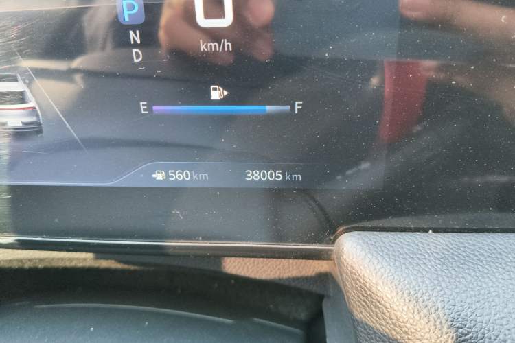 Used Venucia V 2024 260T New Star Edition Pro Odometer Close Up