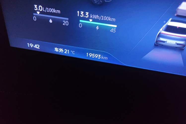 Used Venucia V DD-i 2023 110km iT Version Odometer Close Up