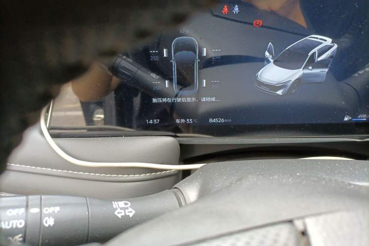 Used Venucia V DD-i 2023 110 km iE Version Odometer Close Up