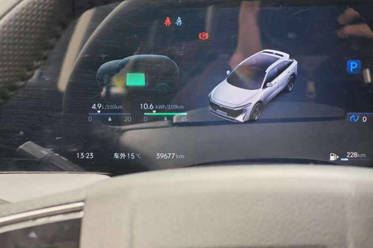 Used Venucia V DD-i 2023 60km iD Version Odometer Close Up